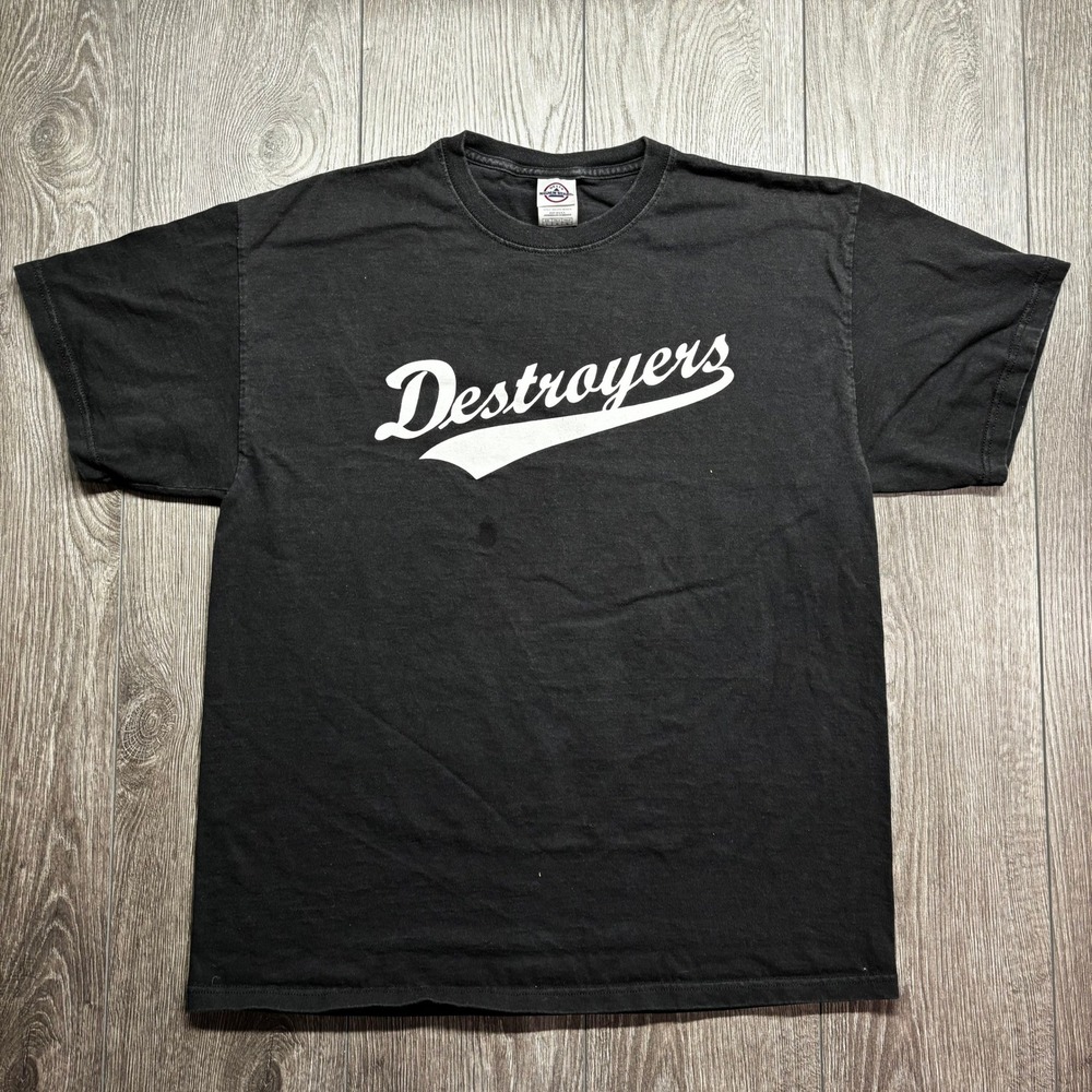 Vintage George Thorogood and the Destroyers Mens Large Band T-Shirt Black